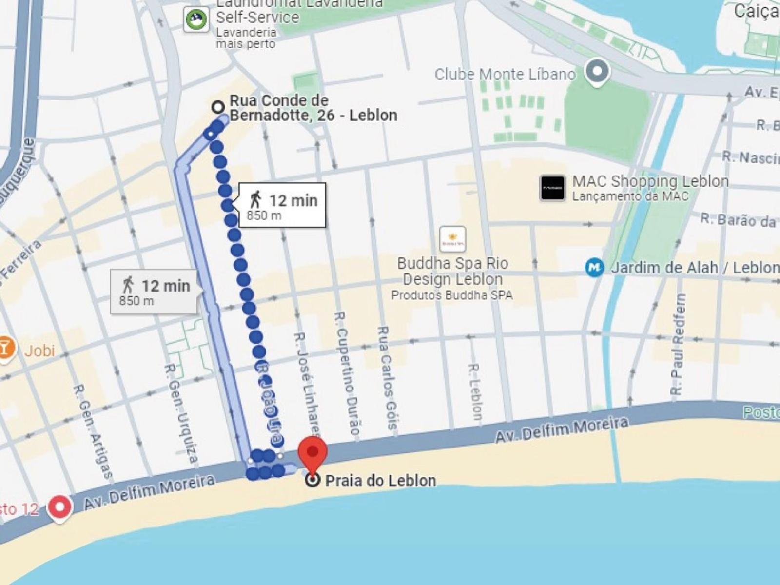 Espetacular Dois Quartos Com No Leblon Rio de Janeiro