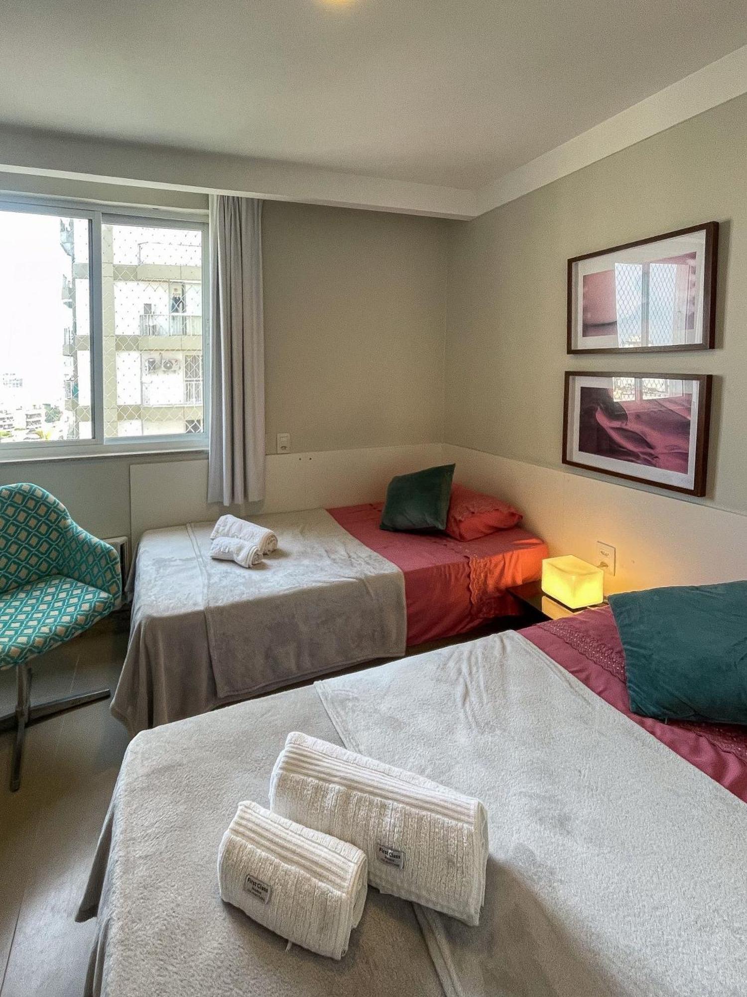 Espetacular Dois Quartos Com No Leblon Apartamento